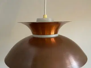 Retro lampe i kobber fra 60’erne 