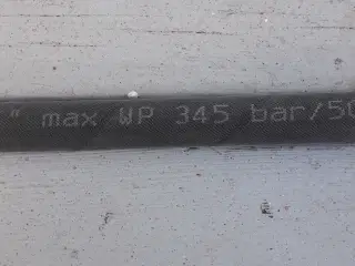 Hydraulic slanger 1/4"  5/16" omløber L 110 cm