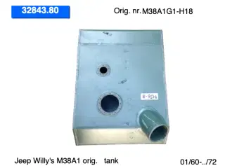 Jeep Willy's M38A1 (60-72) tank