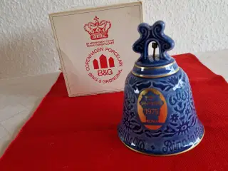 B & G Julejklokke i æske  Ny , Ubrugt.