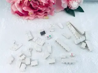Lego, hvid, blandet 