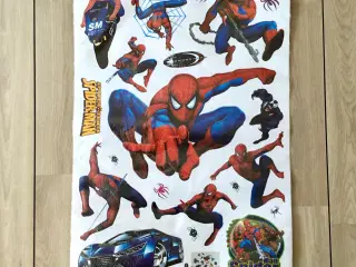 Spiderman wallstickers med Spiderman 