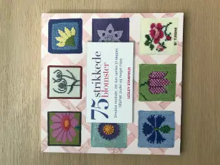 75 strikkede blomster  af Lesley Stanfield