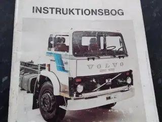 instruktionsbog Volvo F 7 sælges