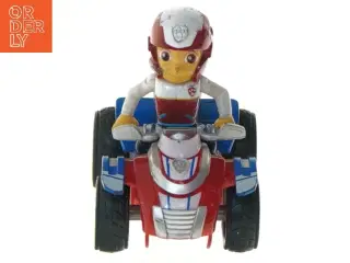 Paw Patrol figur med køretøj (str. 12x8 cm)