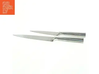 Stegekniv og urtekniv sæt (str. 34x4,5 og 29,5x4,5 cm)