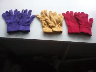 Strik-fingerhandsker