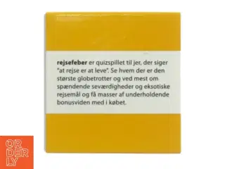 Rejsequizspil - Rejsefeber Quickie (str. 7 x 7 cm)