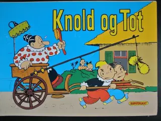 knold og tot 1992, Tegneserie