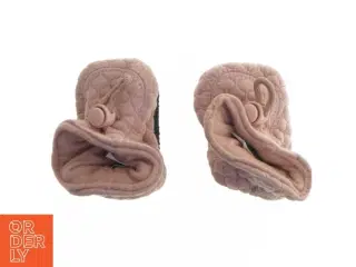 Babytøfler i rosa fra Melton (str. 11,5 cm)