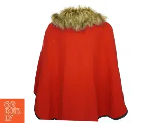 Poncho jakke med krave