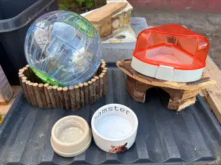 Diverse hamster ting