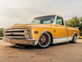 Fedt vinterprojekt. GMC Chevrolet C10 Shortbed