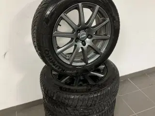 Alufælge 5 x 114.3 m Vinterdæk 215/60R17