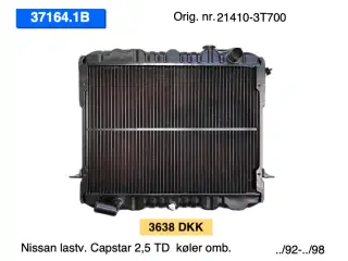 Nissan Capstar 2,5 TD  (92-98) køler