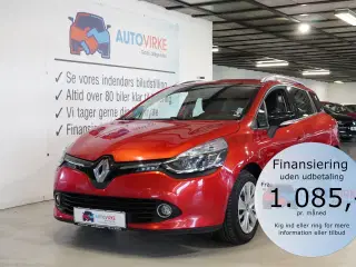 Renault Clio Sport Tourer 1,5 DCI Expression 75HK Stc