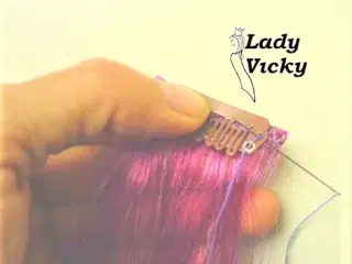 CLIPS TIL EXTENSIONS  - clip on - hårpleje