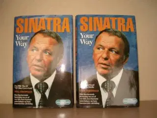 2 bøger med frank sinatra