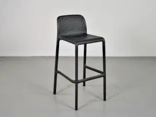Nardi net barstol i antracitgrå, sæt à 4 stk.