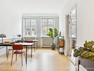 Flot Kontor ved Kongens Nytorv. Op til 6 mdr. Lejefrihed