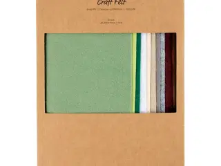 Hobbyfilt, A4, ark 210x297 mm, tykkelse 2 mm, natur, 10stk./ 1 pk.