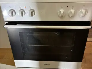 Gorenje komfur kun stået  i sommerhus