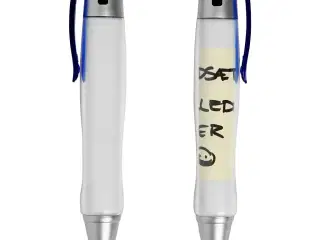 Personlig Kuglepen med Hulrum - 10 stk.