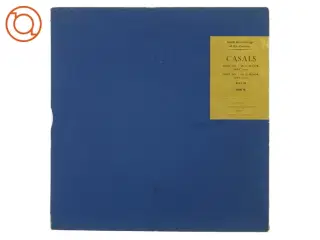 Casals spiller Bach fra The Gramaphone Company Limited England (str. 30 cm)