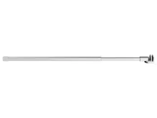 Støttestang til brusevæg 70-120 cm rustfrit stål