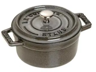 Mini cocotte grå m/ låg 0,25 ltr Staub