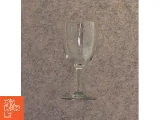 Glas med gravering (str. 16 x 7 cm)