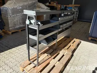 Reol til varebil System Edström 1 enhed