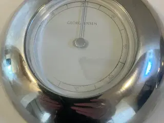 George Jensen termometer og barometer