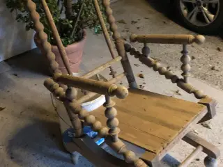 Gammel rokkestol/gyngestol 