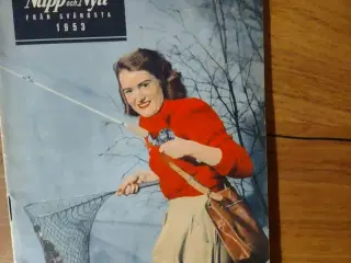 Vintage fiskekatalog – Napp och Nytt 1953