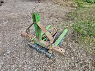 Pallegafler med 3 punktsophæng