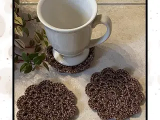 Hæklede coasters