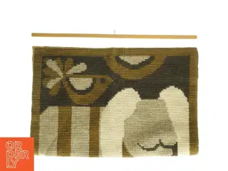 Håndknyttet tæppe (str. 67 x 87 cm)