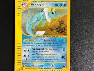 Vaporeon H31, skyridge holo
