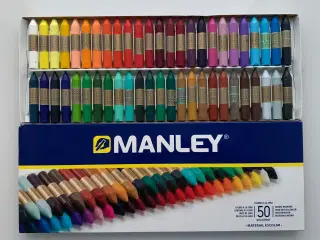 Manley wax crayons 50 stk