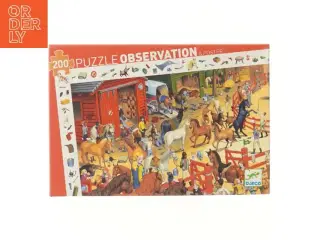 Djeco observationspuslespil, 200 brikker fra Djeco (str. 200 brikker 61x38 cm)