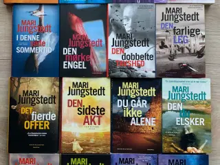Mari Jungstedt - Gotland serien (16 bøger)