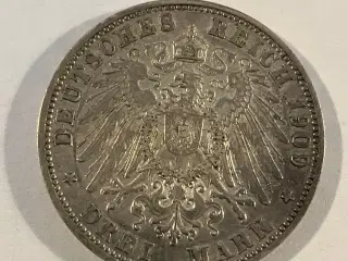 Drei Mark 1909 Germany