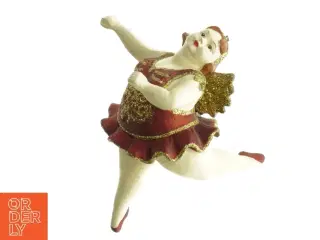 Julepynt Porcelænsfigur af balletdanser (str. 15 x. 14 cm)