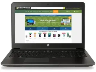 HP ZBook G3 15" - Intel Core I7 6700HQ 2,7GHz 256 GB NVMe 16GB Win10 Pro - Grade C