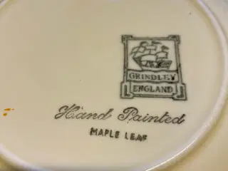 Grindley Engelsk spisestel. Navn Maple Leaf 