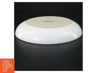 Hvid porcelænstallerken fra IKEA (str. 23 cm)