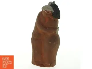 Lerfigur kvinde (str. 17x8 cm)