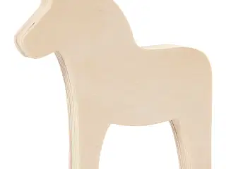 Hest, H: 13 cm, B: 12 cm, 1 stk.