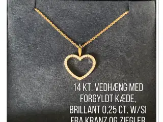 Virkeligt flot vedhæng sælges